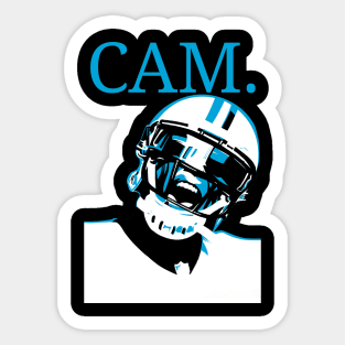 CAM. Sticker